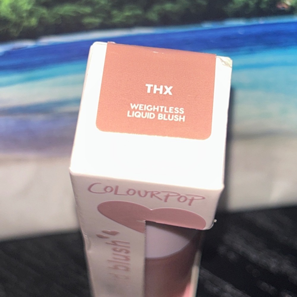 ColourPop Weightless Liquid Blush THX Nude Mauve Natural Finish 8.4g New in Box - Picture 2 of 3